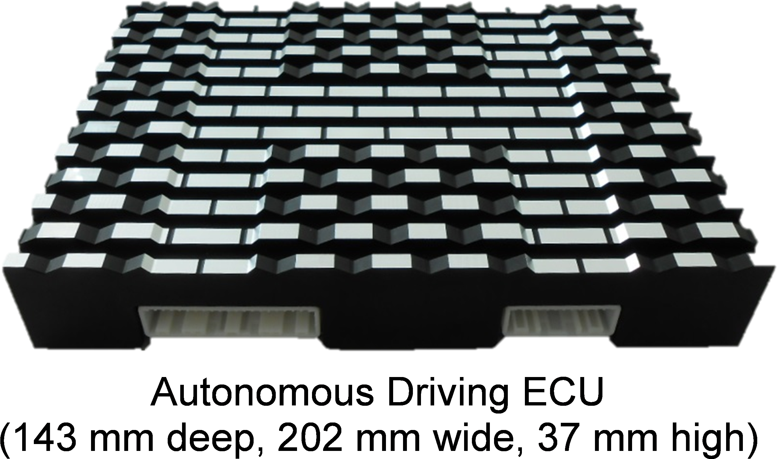 Demonstrated Test Driving With An Autonomous Driving (2712x1608), Png Download