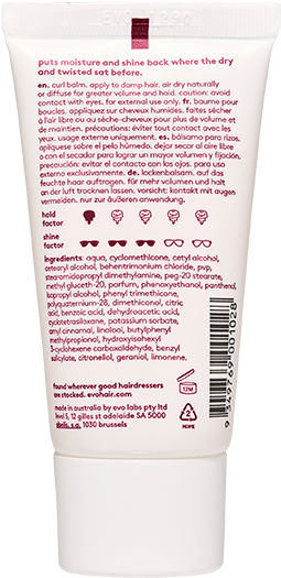 Evo Liquid Rollers Curl Balm 30ml Catalog (600x750), Png Download