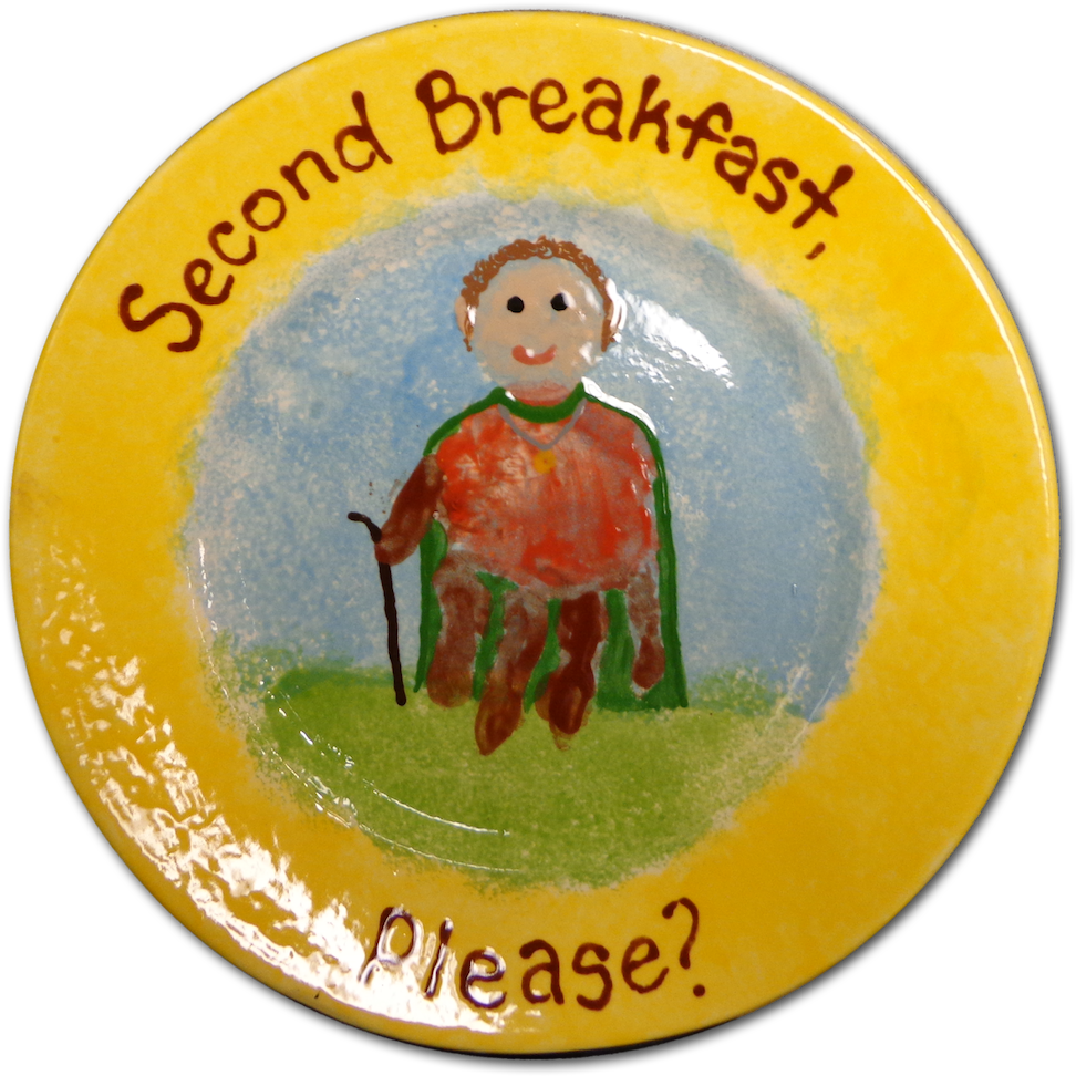 More Of A Fan Of The Hobbit Try This “second Breakfast” (1000x988), Png Download