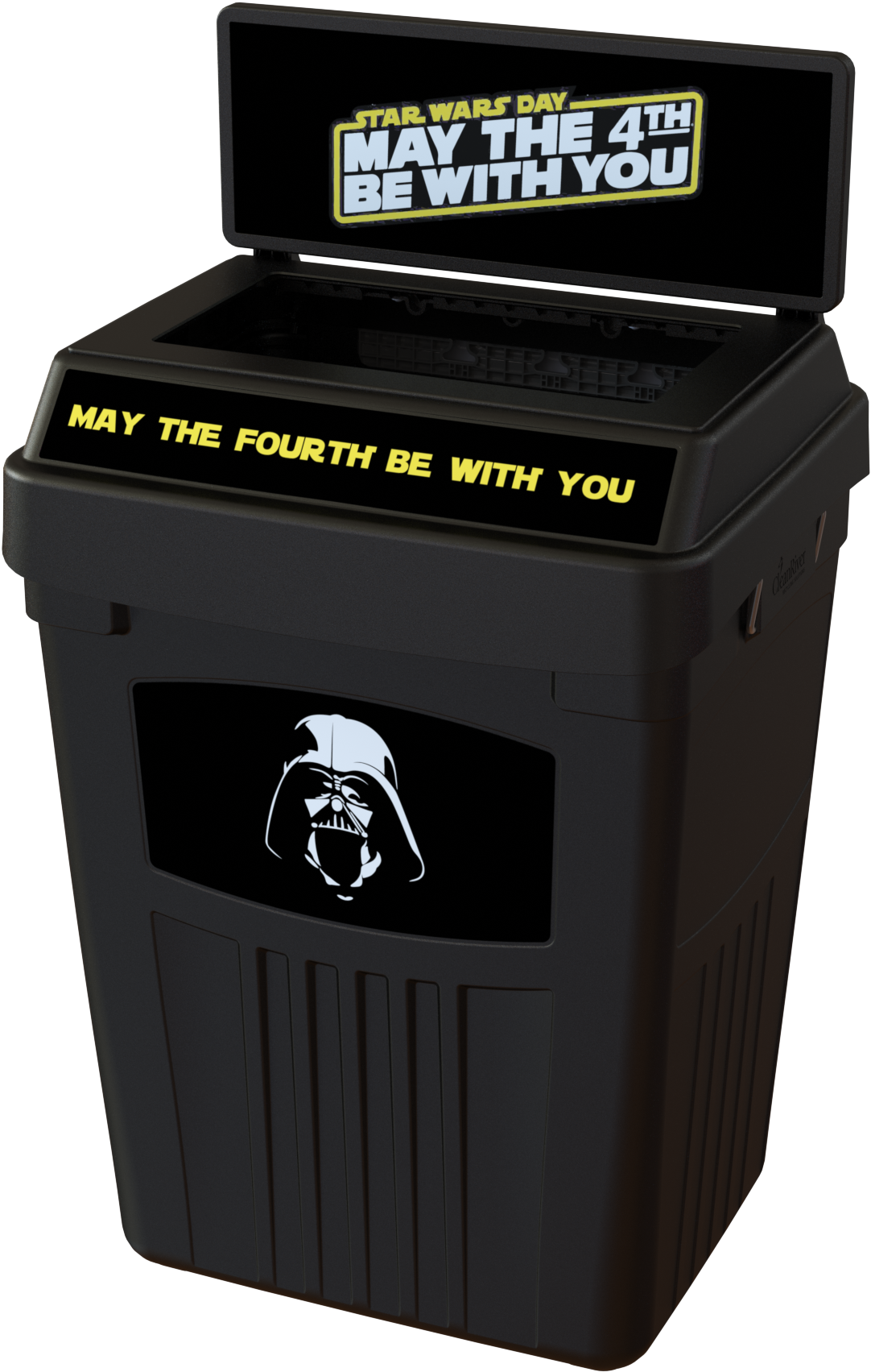 Custom Star Wars Recycling Bin (1920x1920), Png Download