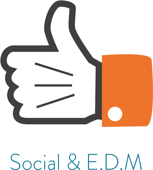 Social & Edm (758x708), Png Download