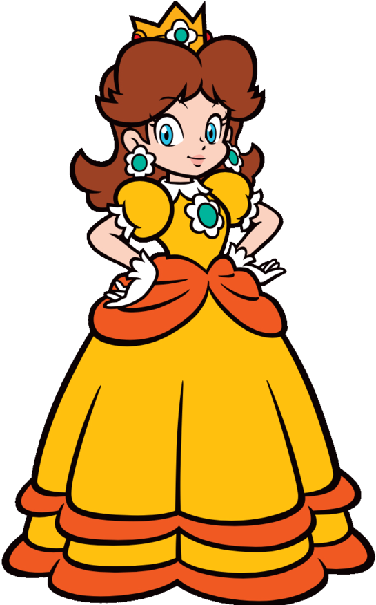 Daisy 2d (600x874), Png Download