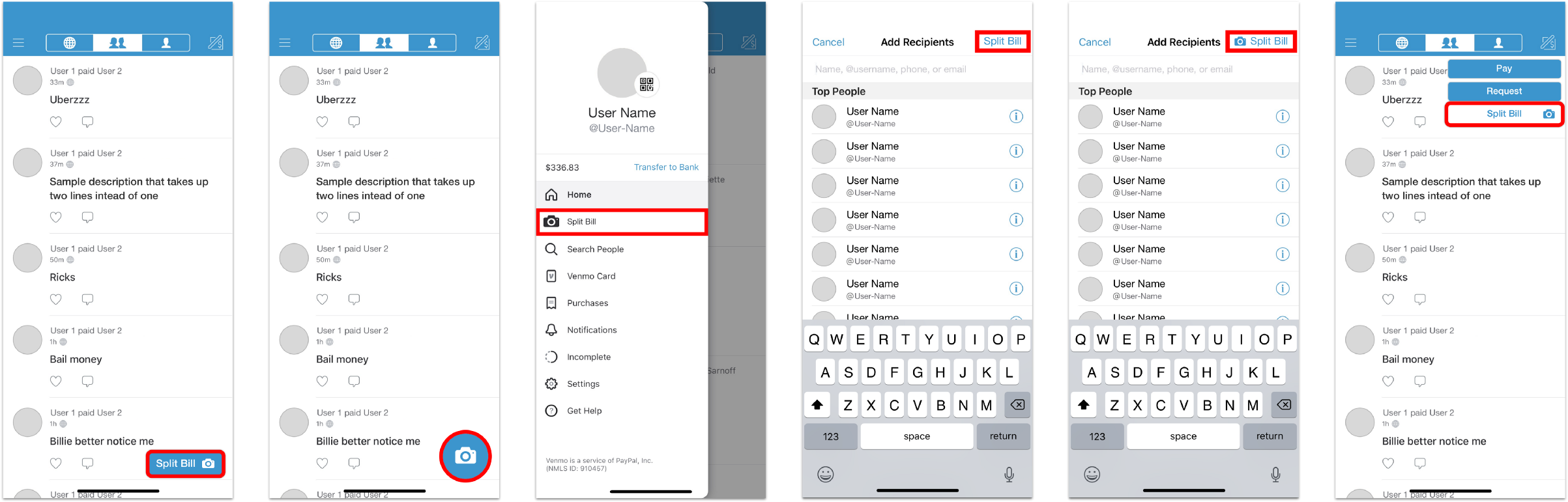 Venmo Provides Plenty Of Real Estate To Include An (2600x815), Png Download