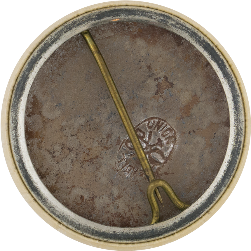 Red Shield Boys' Club Button Back Club Button Museum (1000x989), Png Download