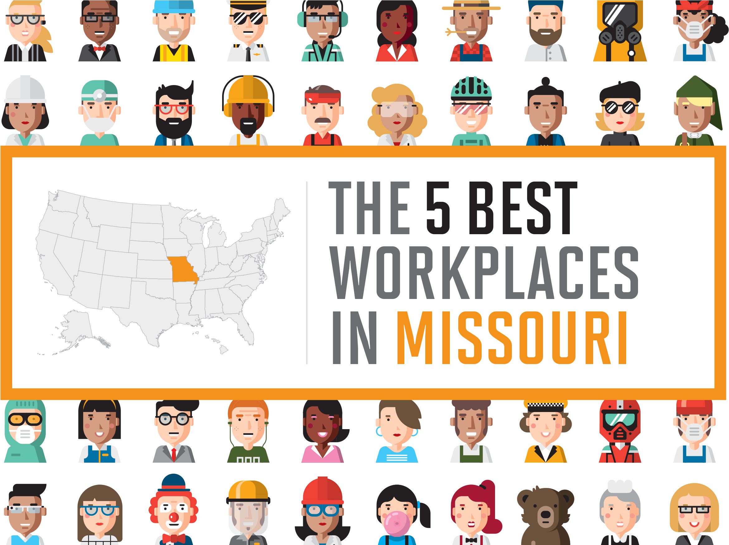 100best Missouri (2382x1749), Png Download