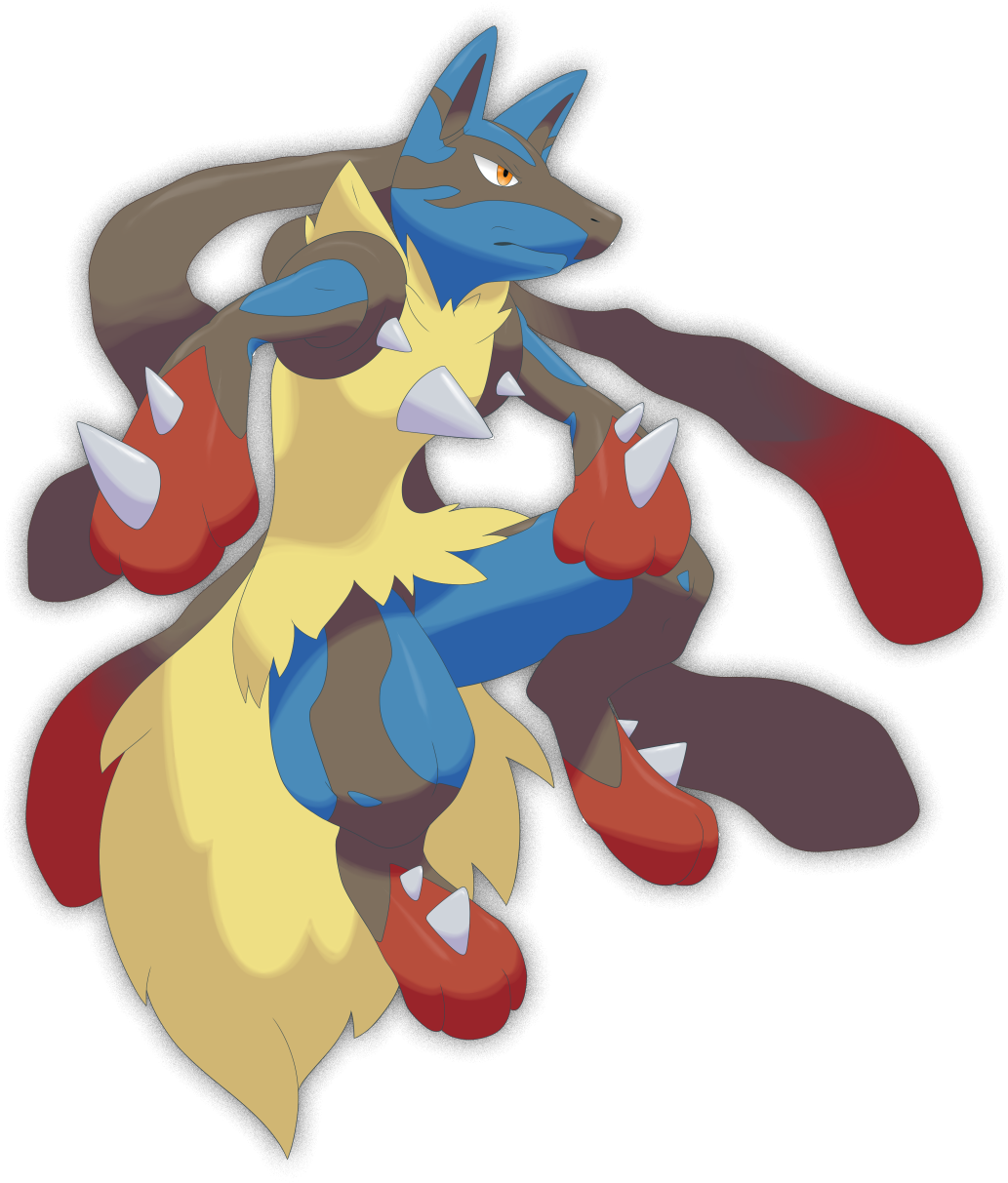 Mega Lucario (1280x1280), Png Download