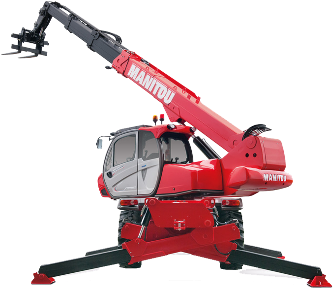 Stevenson Crane Rental's Manitou Mrt 2550 11,025 Lbs (1007x672), Png Download