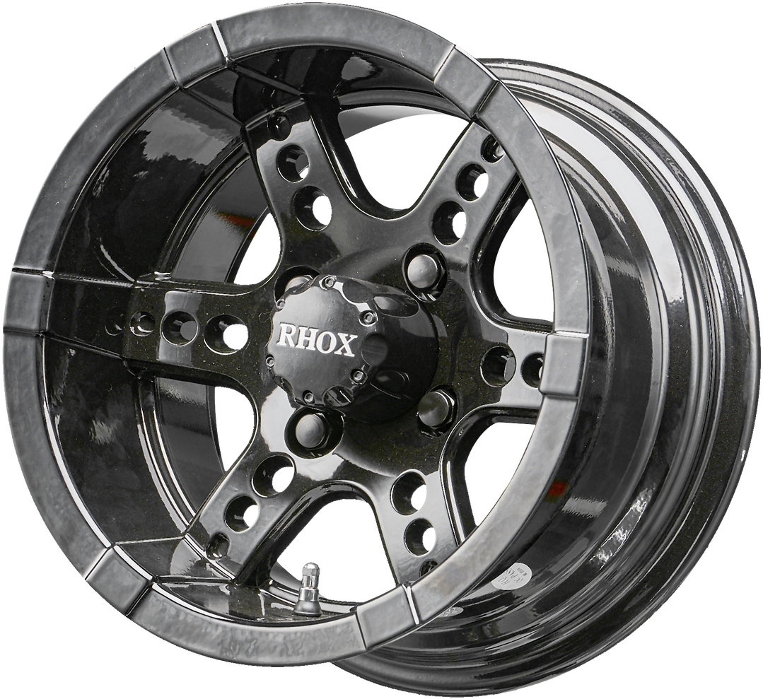 12" Rhox Rx252 Black Golf Cart (1280x1280), Png Download