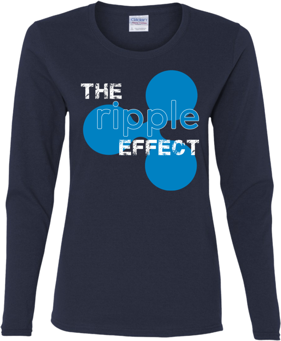 Crypto T-shirt Ls Women (1155x1155), Png Download