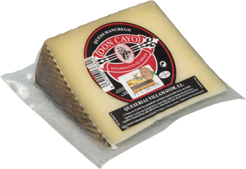 Don Cayo Manchego Dop Wedge, 5 Months (1000x853), Png Download