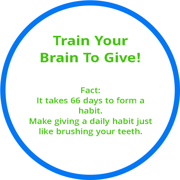 Giving Changes The World With The Ripple Effect (700x700), Png Download