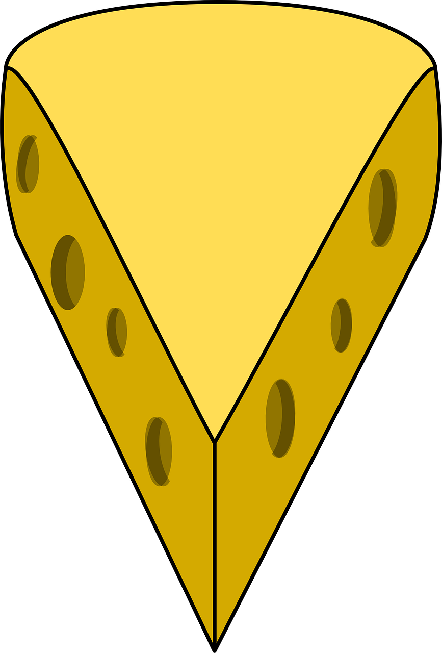 Wedge Of Cheese Remix (544x800), Png Download