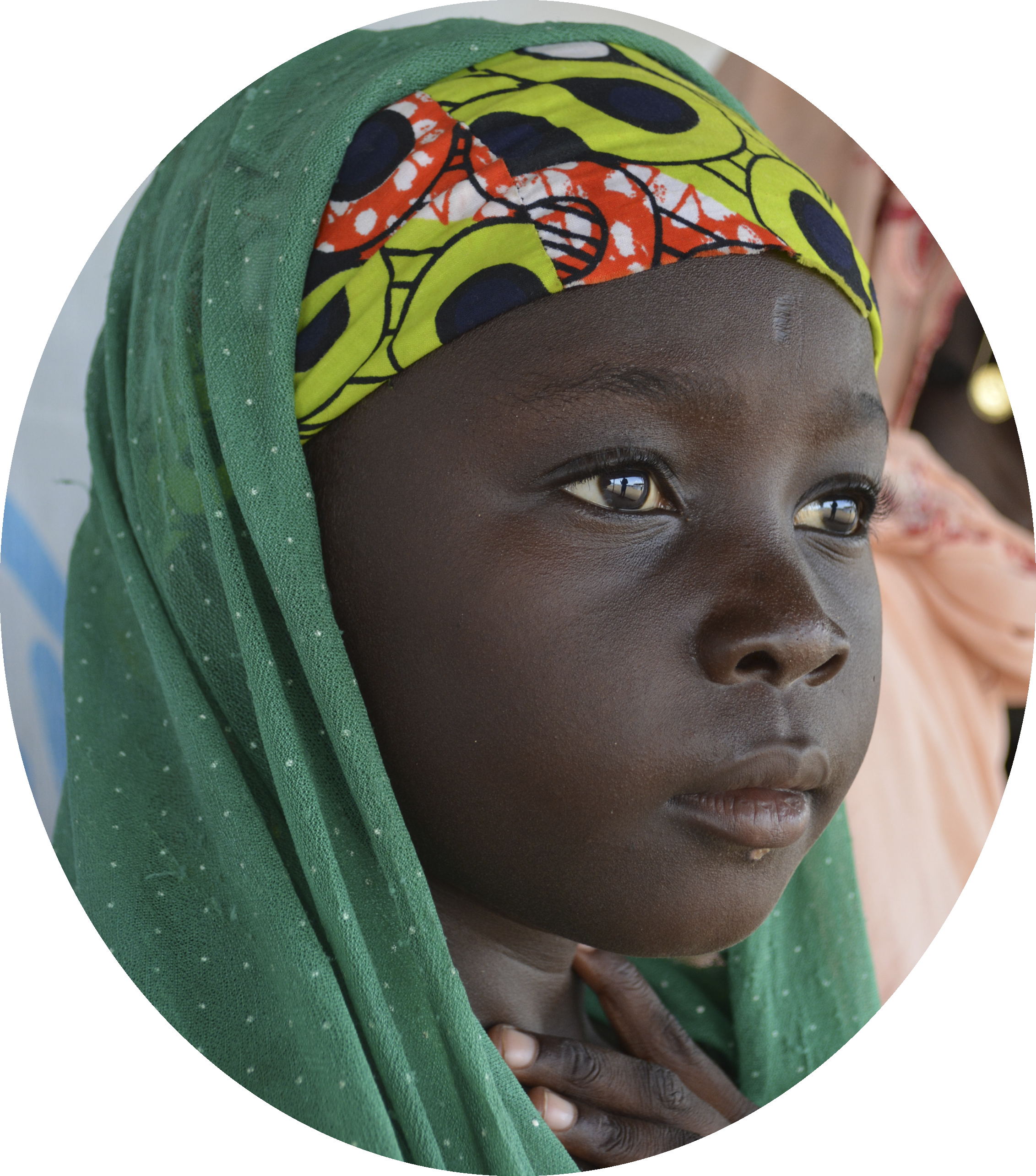 Central African Refugee Child (2263x2569), Png Download
