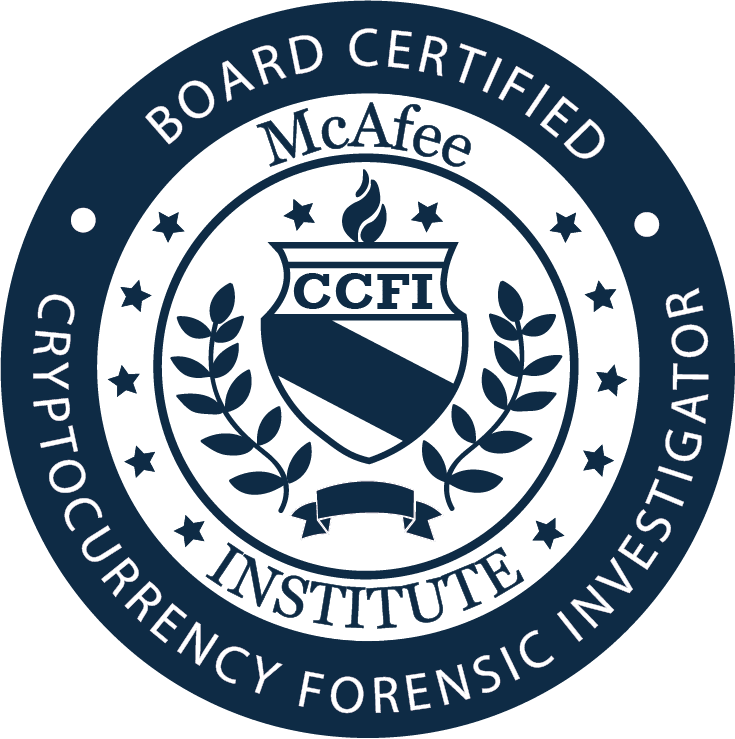 Certified Cryptocurrency Forensic Investigator (735x739), Png Download