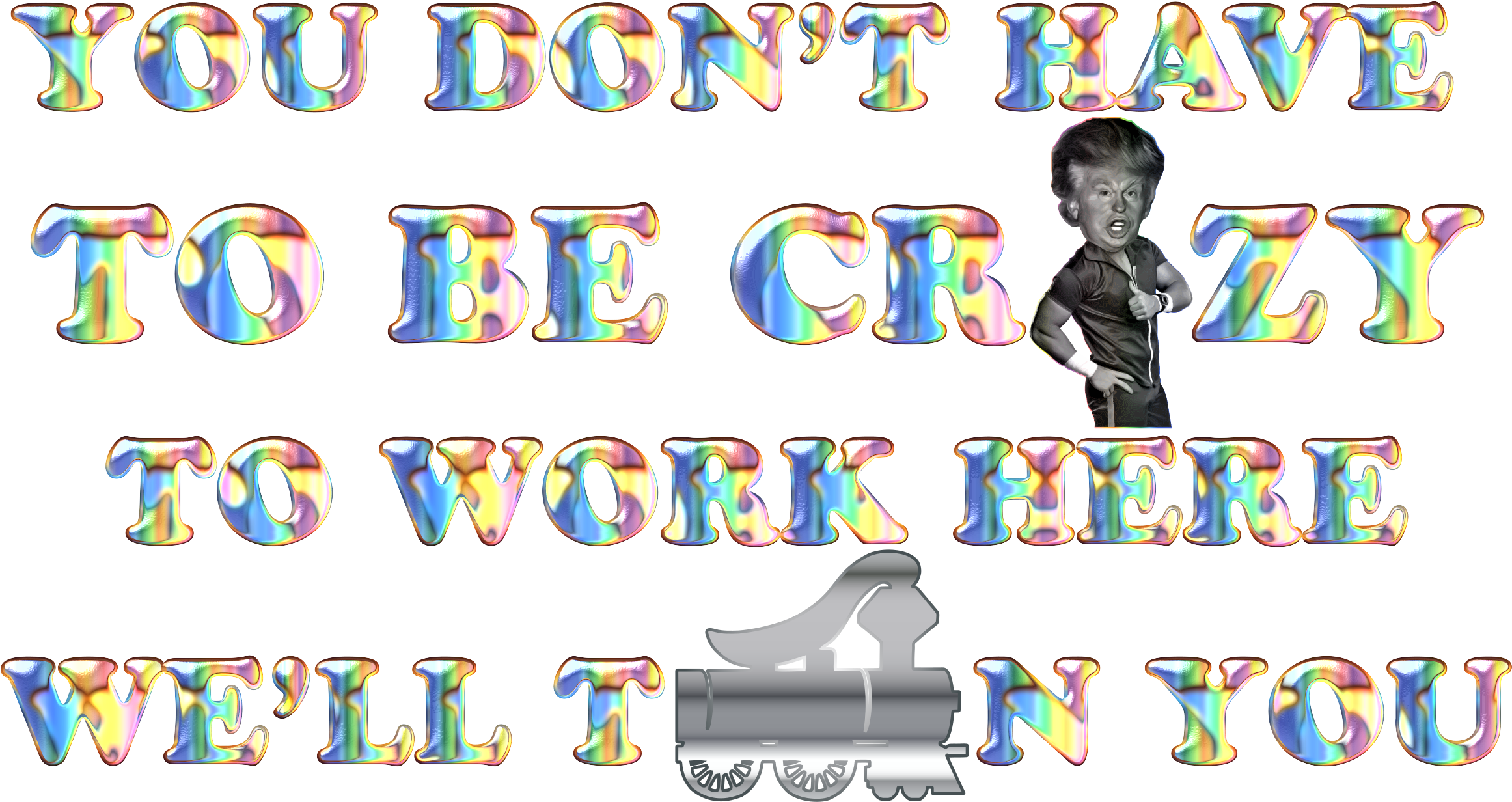 This Free Icons Png Design Of Technicolor Crazy Train (2400x1500), Png Download