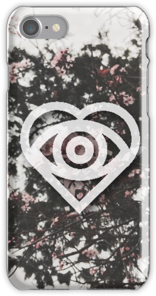 Floral Future Hearts Logo Iphone 7 Snap Case (750x1000), Png Download