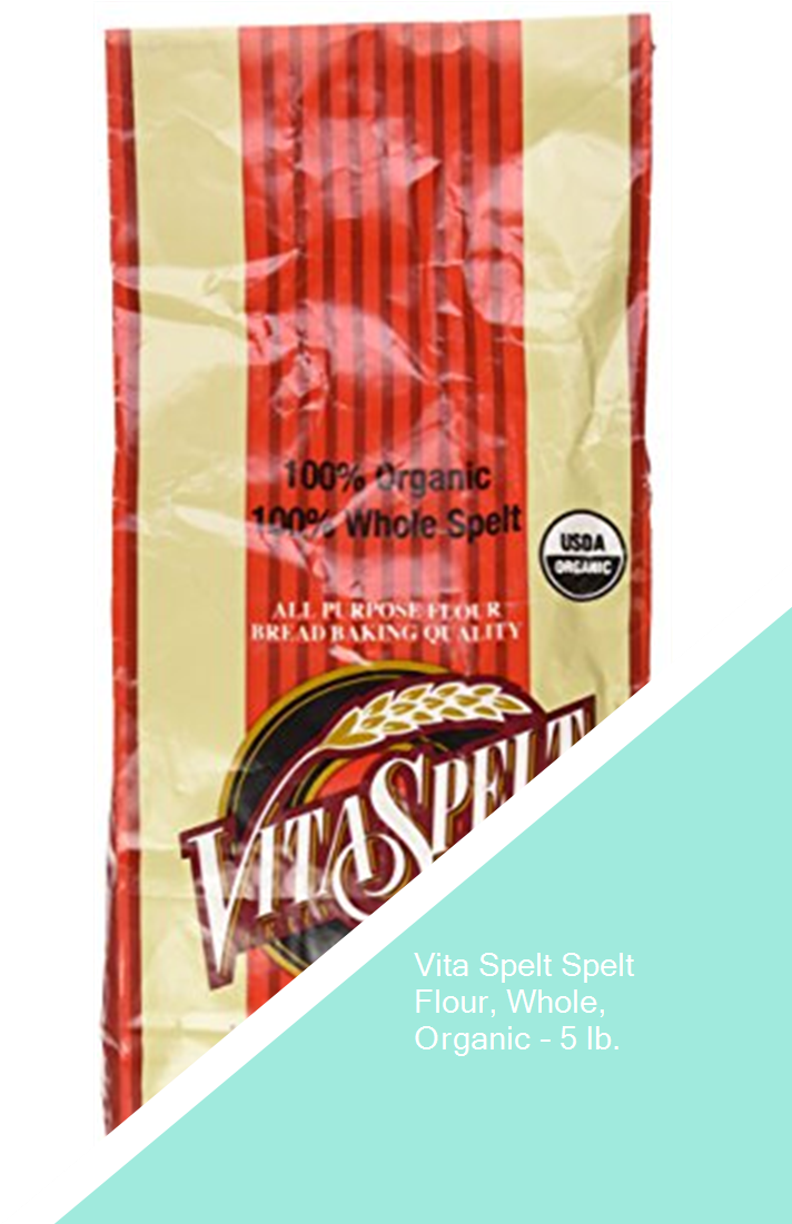 Vita Spelt Spelt Flour, Whole, Organic 5 Lb (735x1100), Png Download