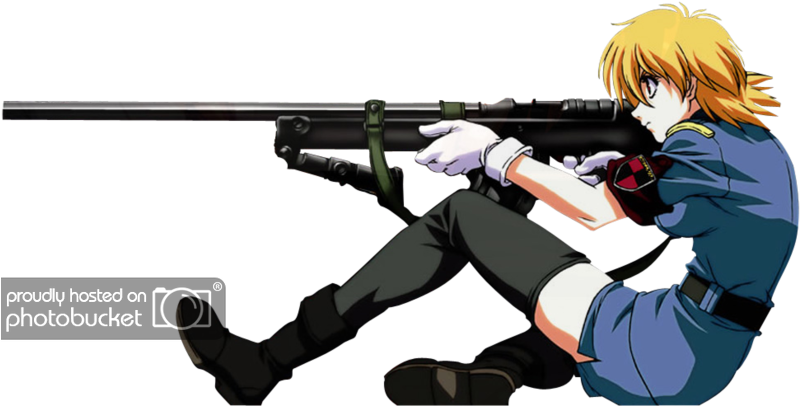 Anime Sniper Png (799x436), Png Download