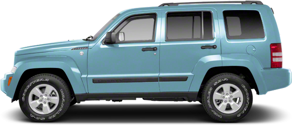 2012 Jeep Liberty Light Blue Exterior (640x480), Png Download