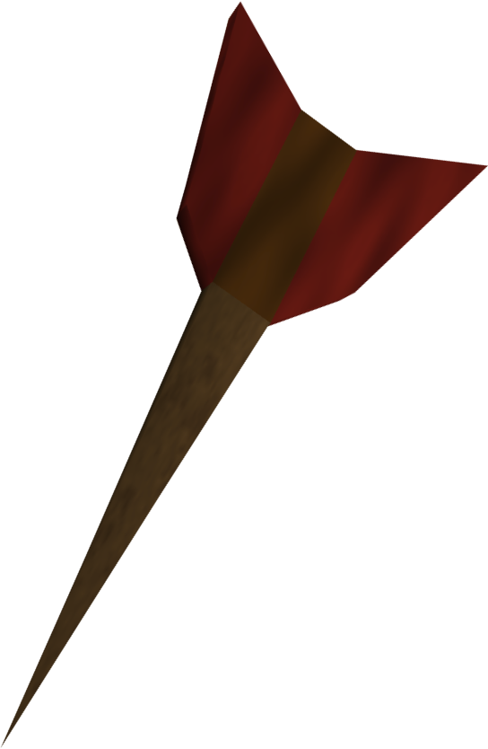 Off-hand Bronze Dart Detail (544x834), Png Download