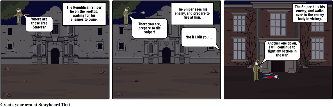 The Sniper (1164x385), Png Download