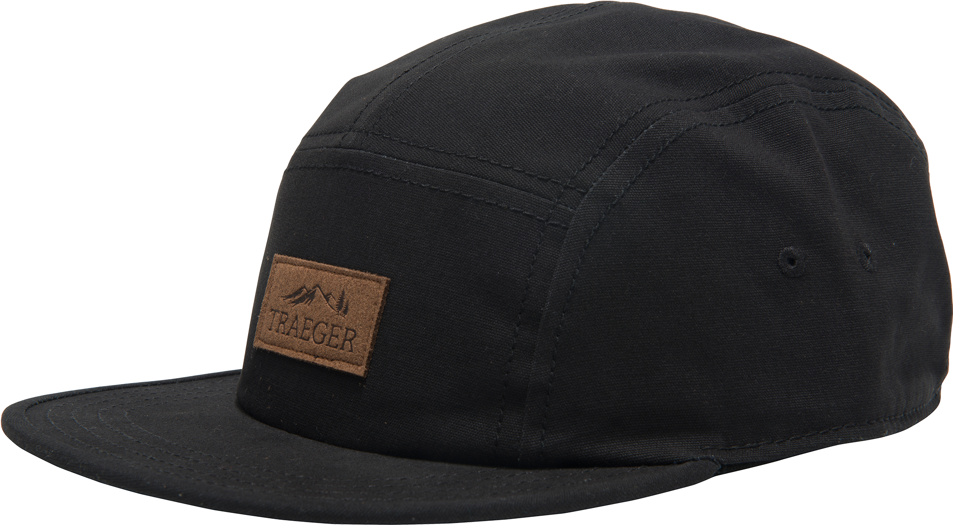 Black Hat 5 Panel Adjustable (2000x2000), Png Download