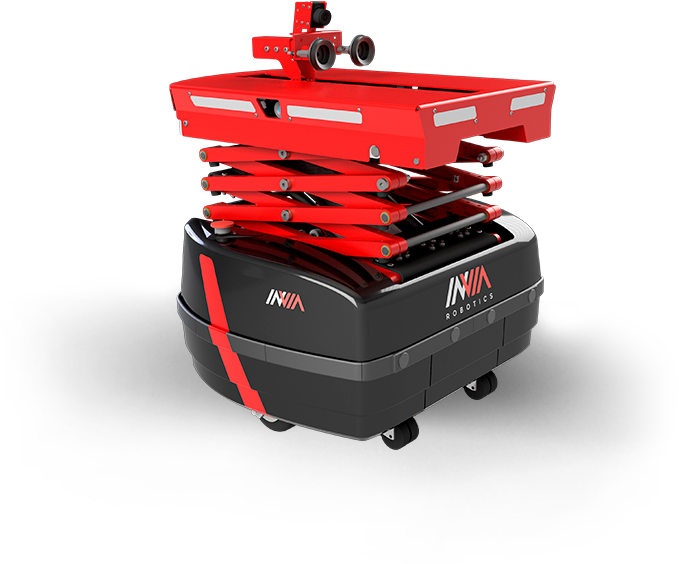 A Goods To Person System That's Ready To Deliver (705x563), Png Download