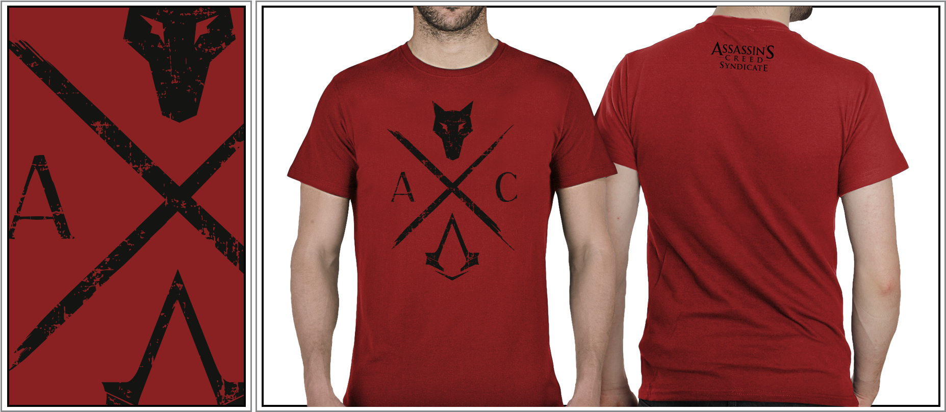 Acv Goodies D1 Tshirt-wolf (1920x1080), Png Download