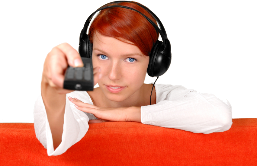 Tv Music (850x565), Png Download