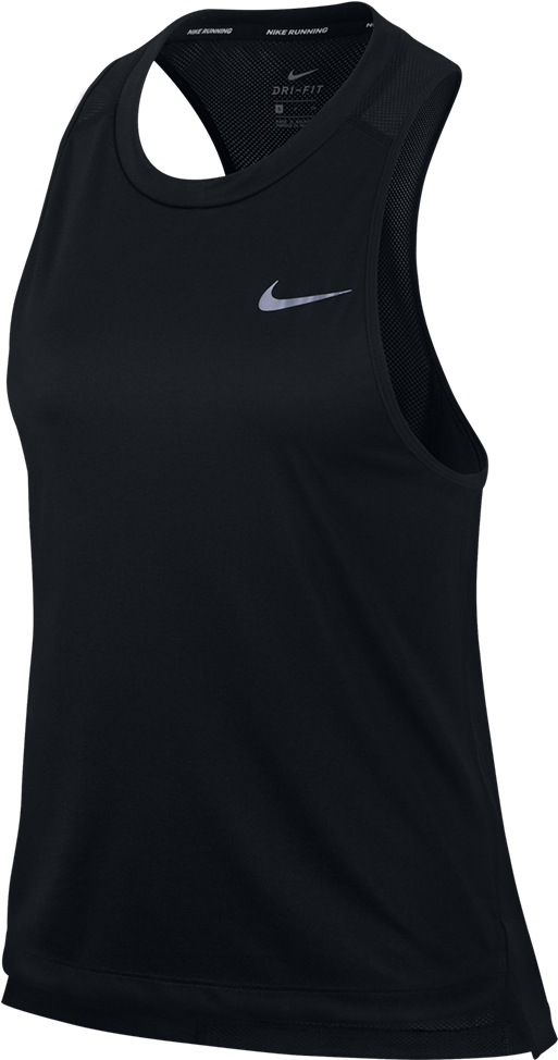 Women's Miler Tanktop [black] (1800x1013), Png Download