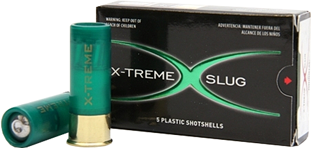 12 Ga 2 3/4 X-treme Slug Plain Lead (978x455), Png Download