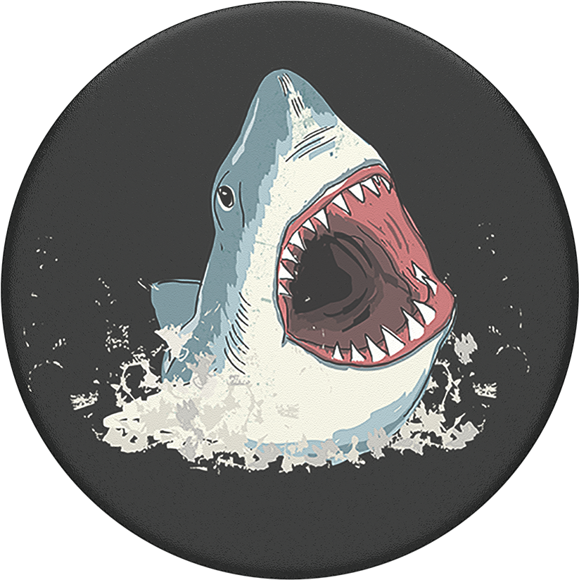 Shark , Popsockets (1000x1000), Png Download