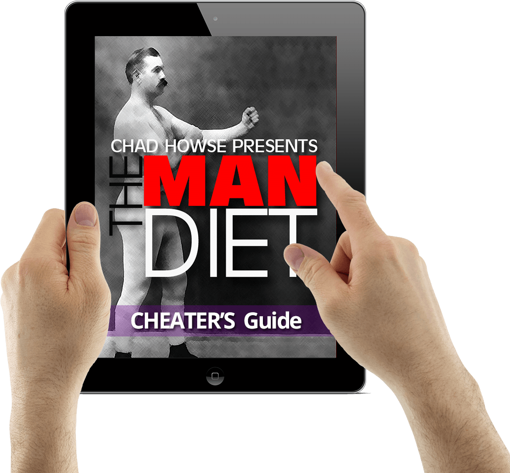The Man Diet Cheater's Guide (1128x1080), Png Download