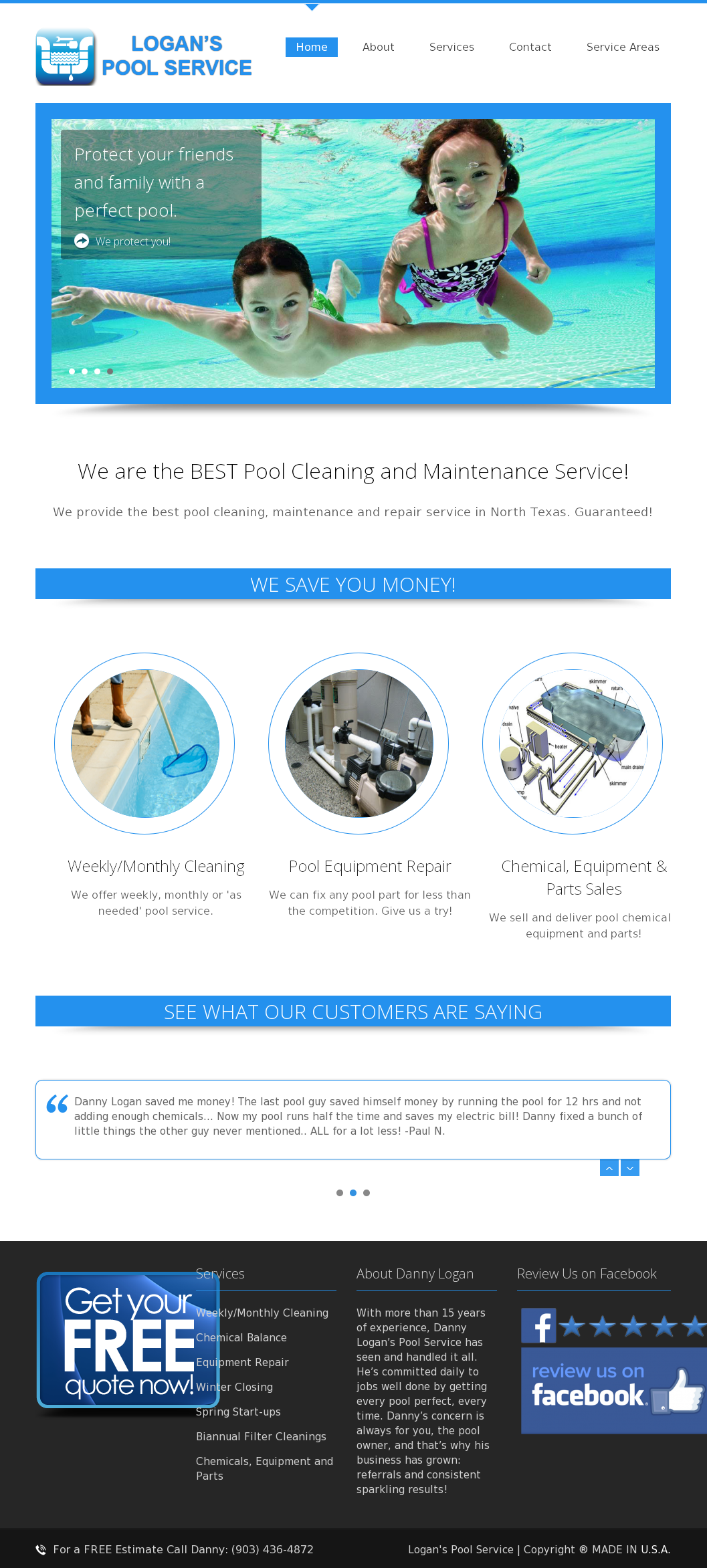 Logan's Pool Service Competitors, Revenue And Employees (1057x2345), Png Download