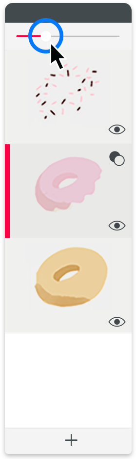 Use The Cursor In The Layer Menu (400x940), Png Download
