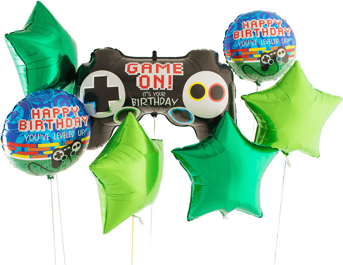 Game On Birthday Bunch (1400x1400), Png Download