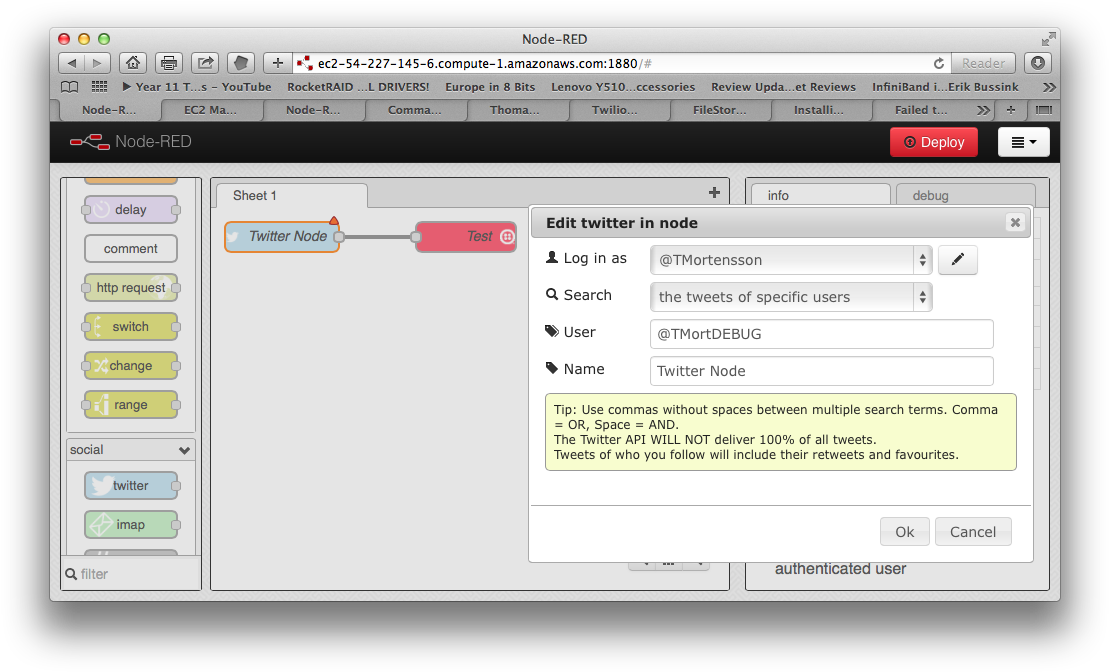 Node Twitter Png Twilio Node (1124x687), Png Download