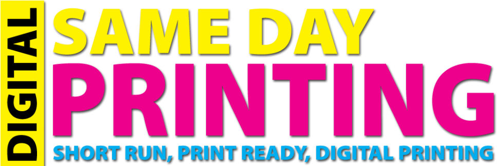 Same Day Printing Myrtle Beach (1010x327), Png Download