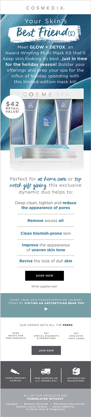 Multi Mask Launch Email (330x1412), Png Download