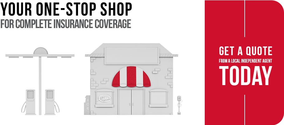 Part Retail Store, Part Gas Station, Part Restaurant, (940x400), Png Download