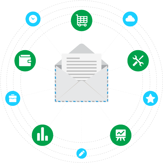 Payeasy Mail Handles The Entire Payment Process Including (556x556), Png Download