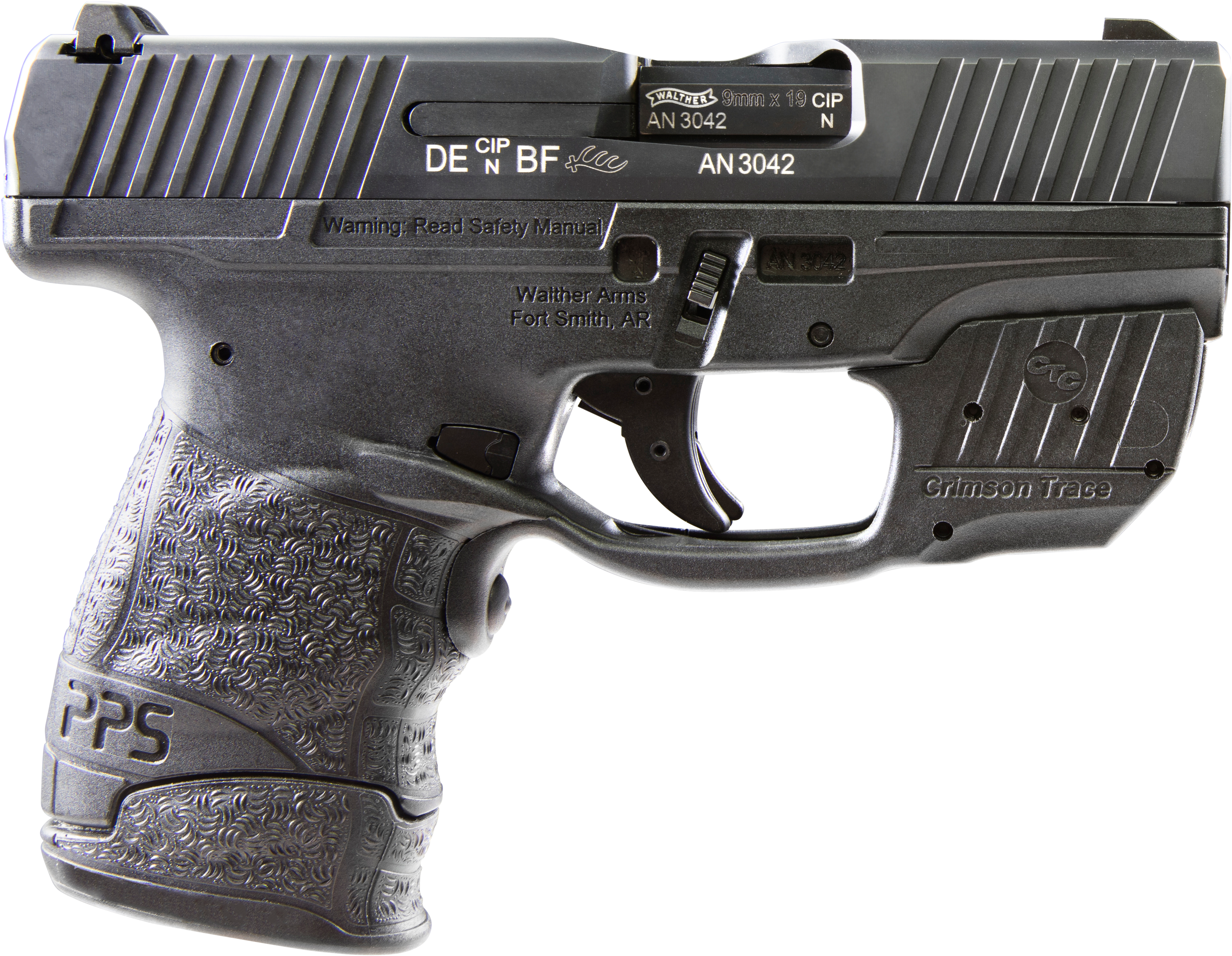 Walther Arms 2805963 Pps M2 Single/double 9mm Luger (3958x3069), Png Download