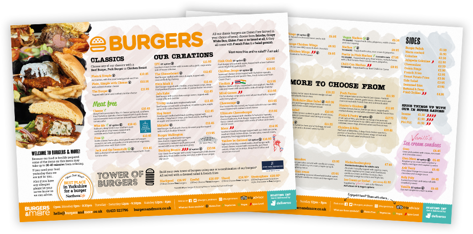 Download Our Menu (1000x500), Png Download