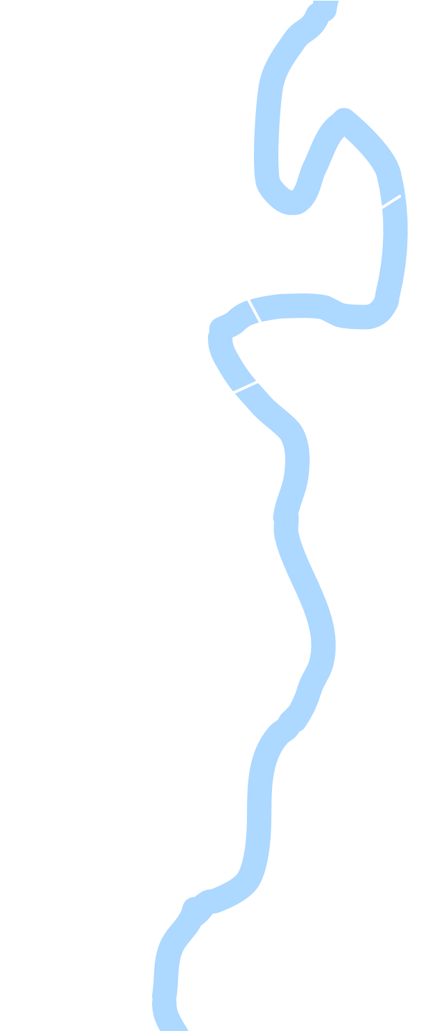 Beer Mile Map White (831x1475), Png Download