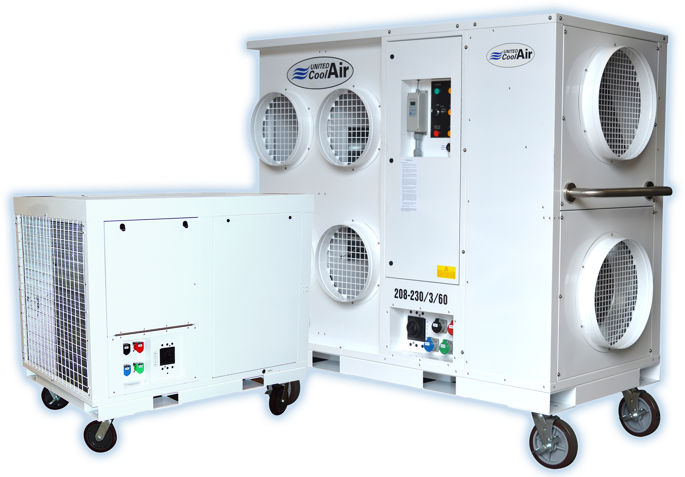 Portable Horizontal Air Conditioners & Heater (2349x1600), Png Download