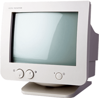 Clinton Electronics Ce-mm9 9" Black And White Crt Monitor (768x768), Png Download