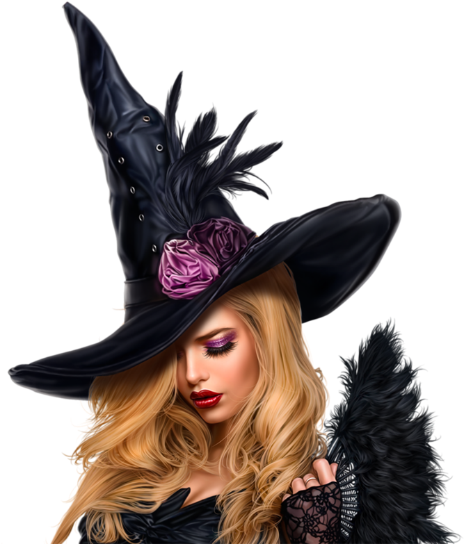 Witch.png (683x800), Png Download