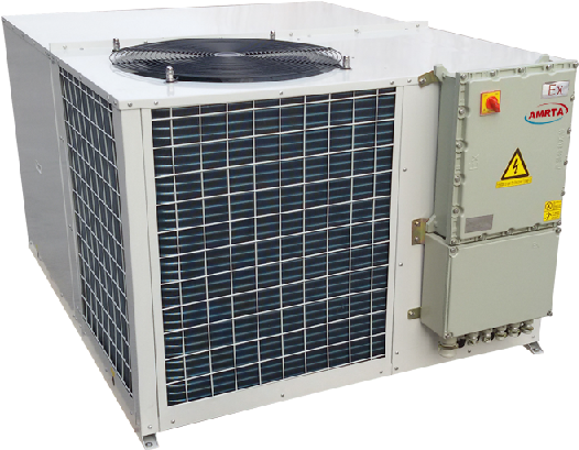 Ex Rooftop Packaged Unit Dx <font Color='red'>proof</ (800x602), Png Download