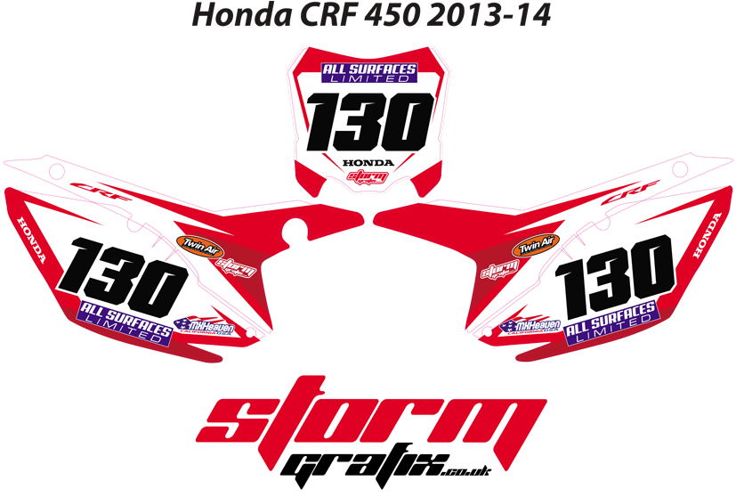 Honda Crf 450 2013 (832x570), Png Download
