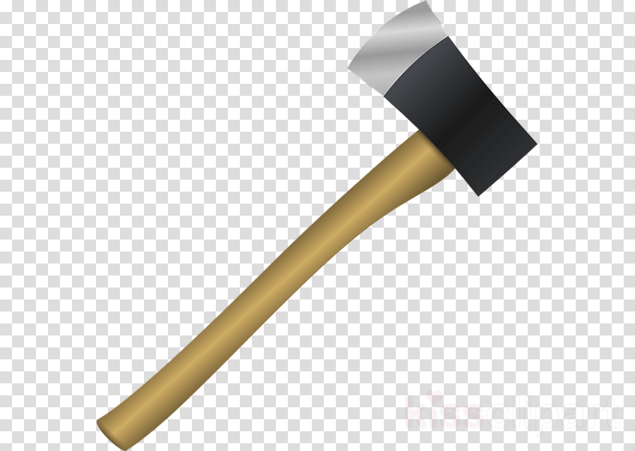 Wood Axe Transparent Clipart Axe Felling Clip Art (900x640), Png Download